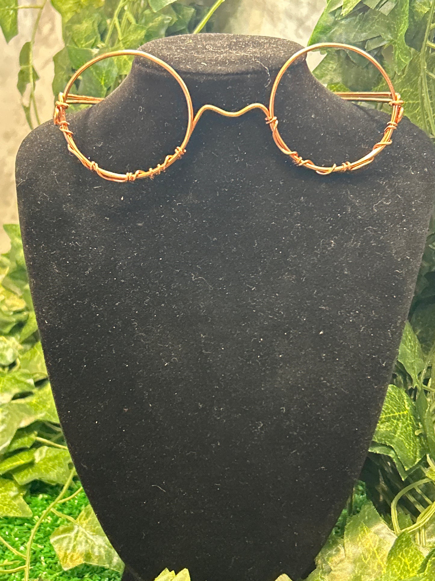 Copper Round Glasses