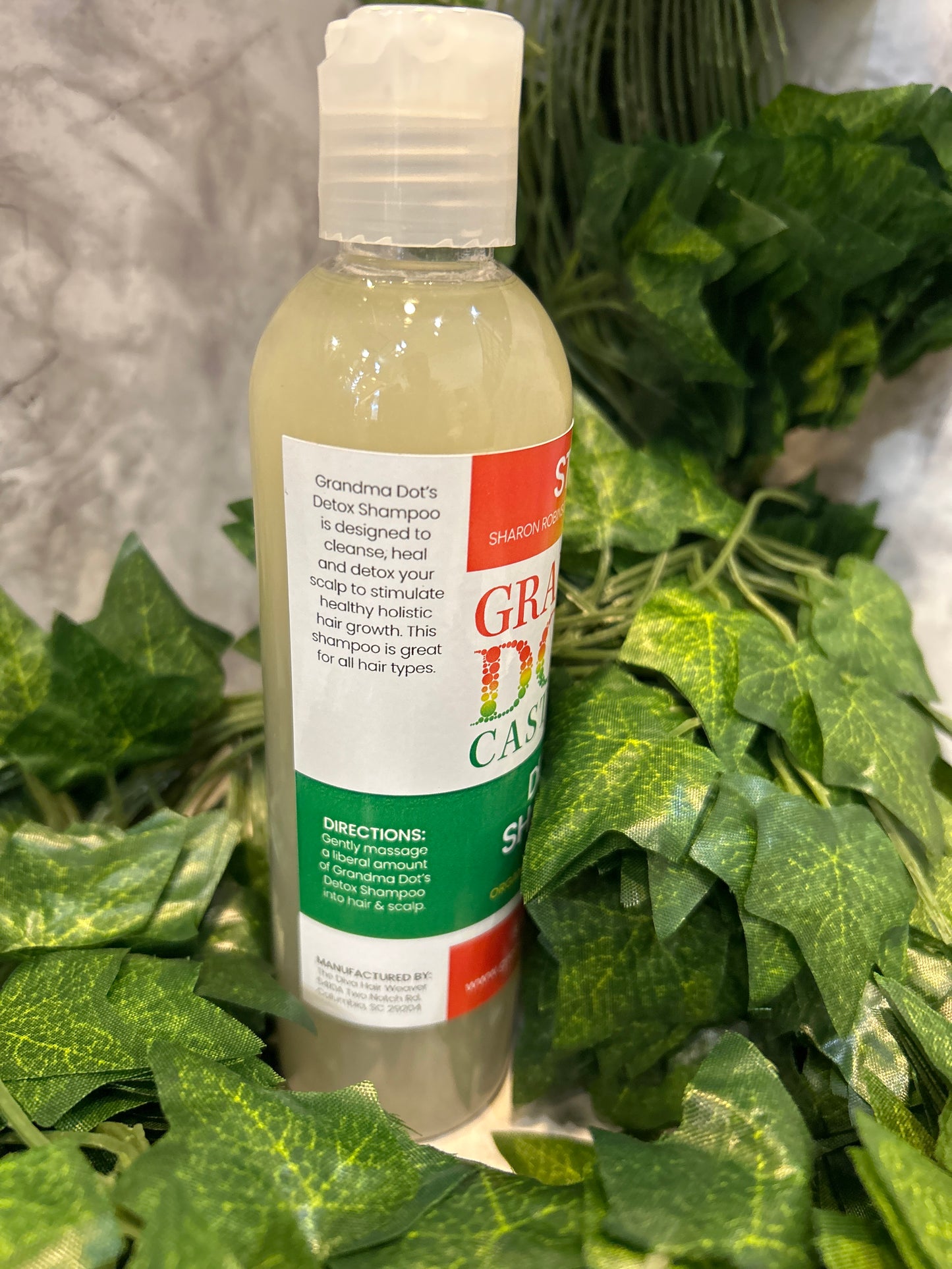 Grandma Dot’s Castor Oil “Detox Shampoo”