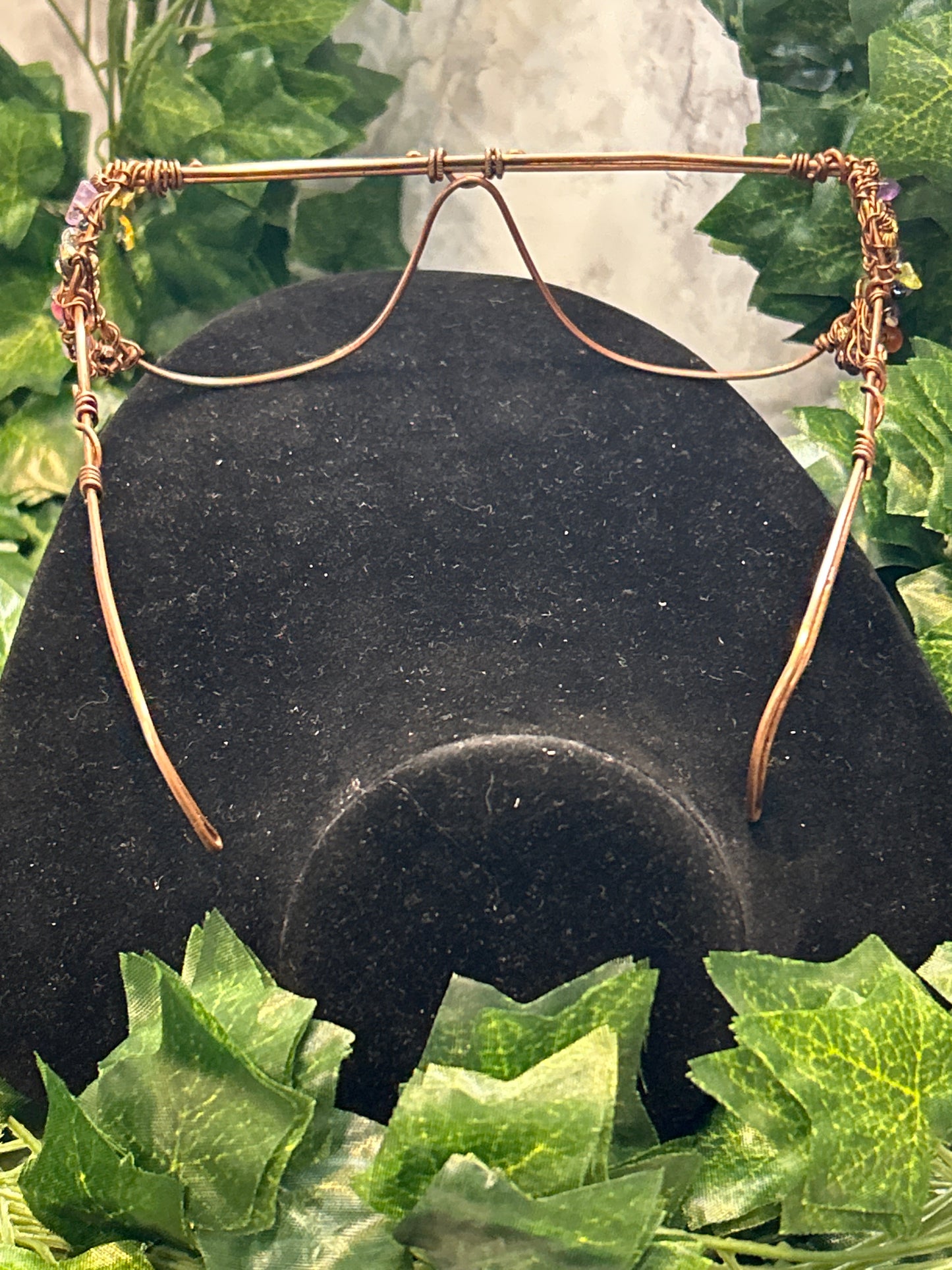 Copper Glasses w/ Gems