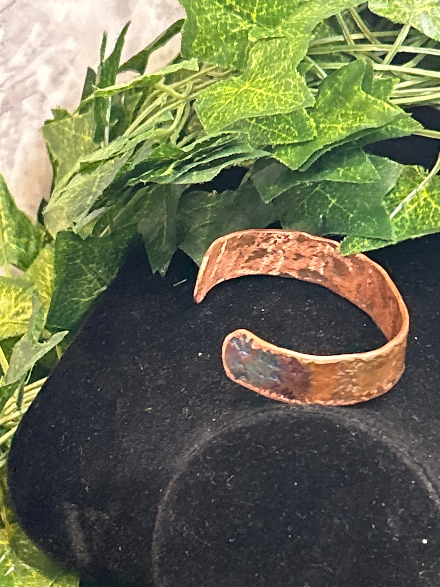 Handmade Copper Patina Bracelet