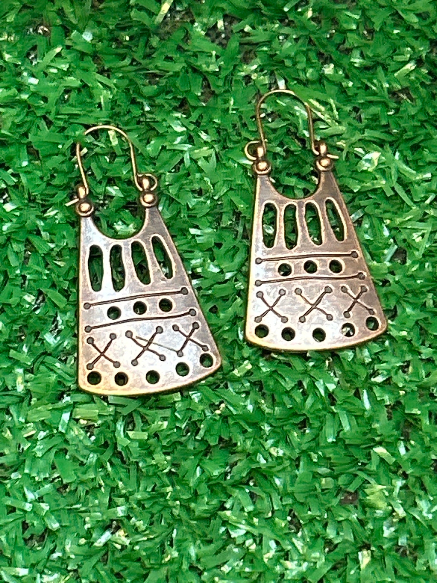 Copper Boho Earrings