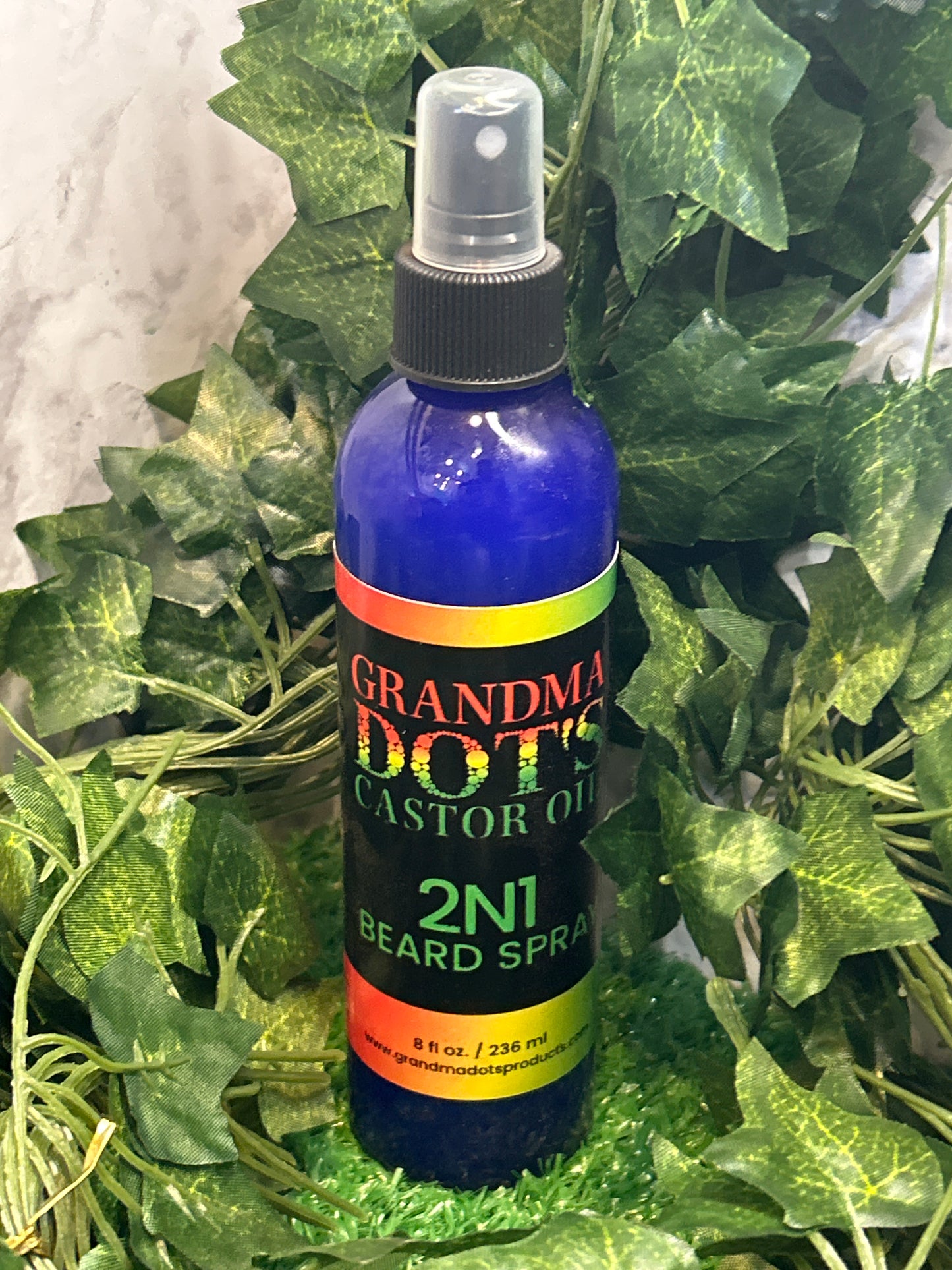 Grandma Dot’s Castor Oil “2N1 Beard Spray”