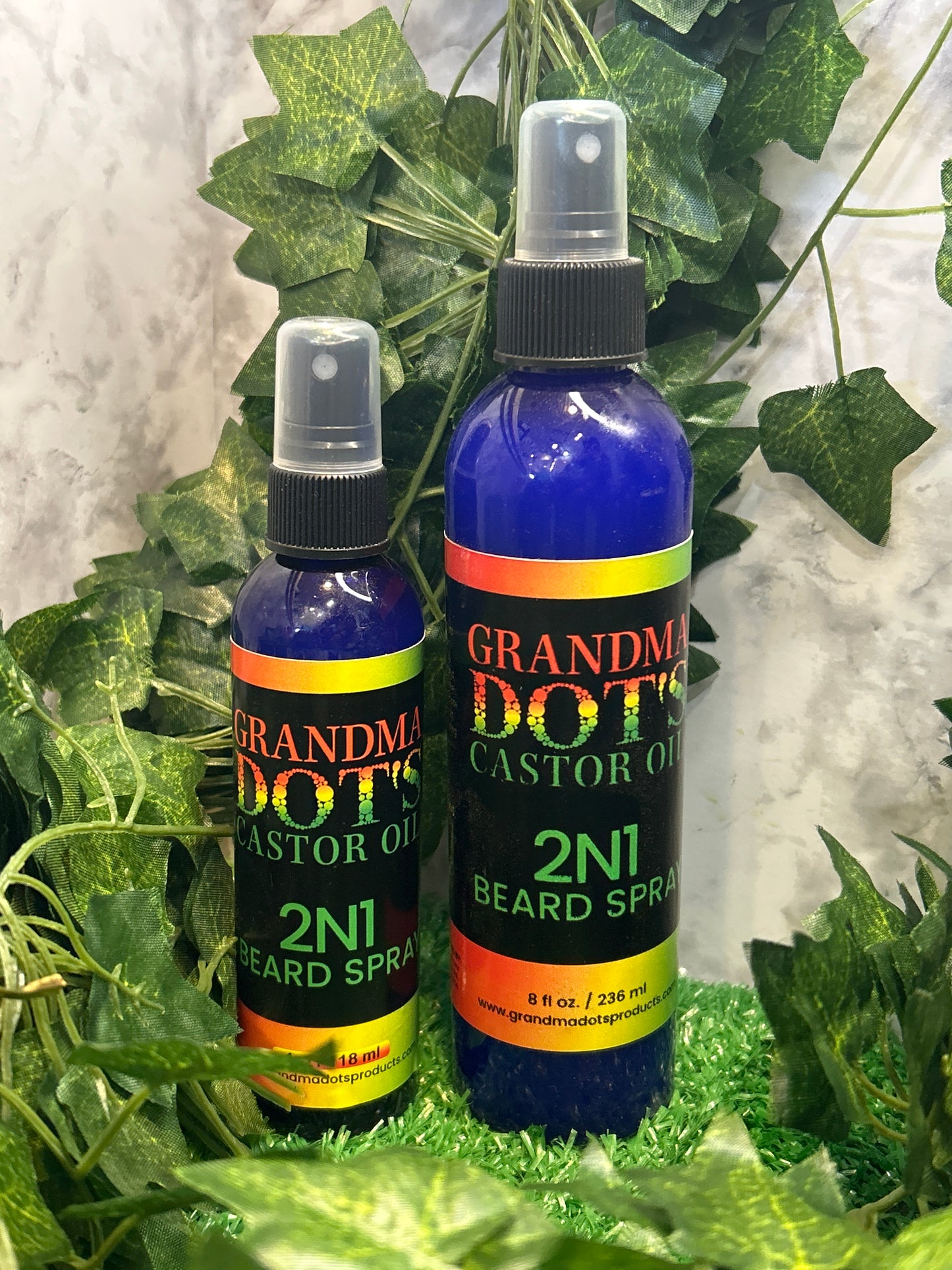 Grandma Dot’s Castor Oil “2N1 Beard Spray”