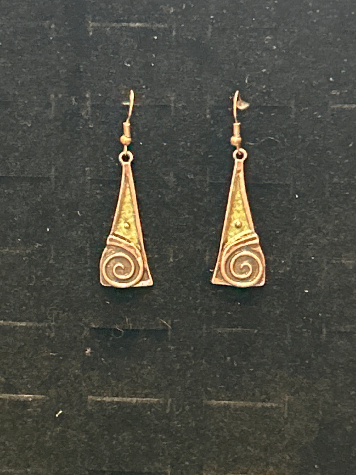Copper Boho Earrings
