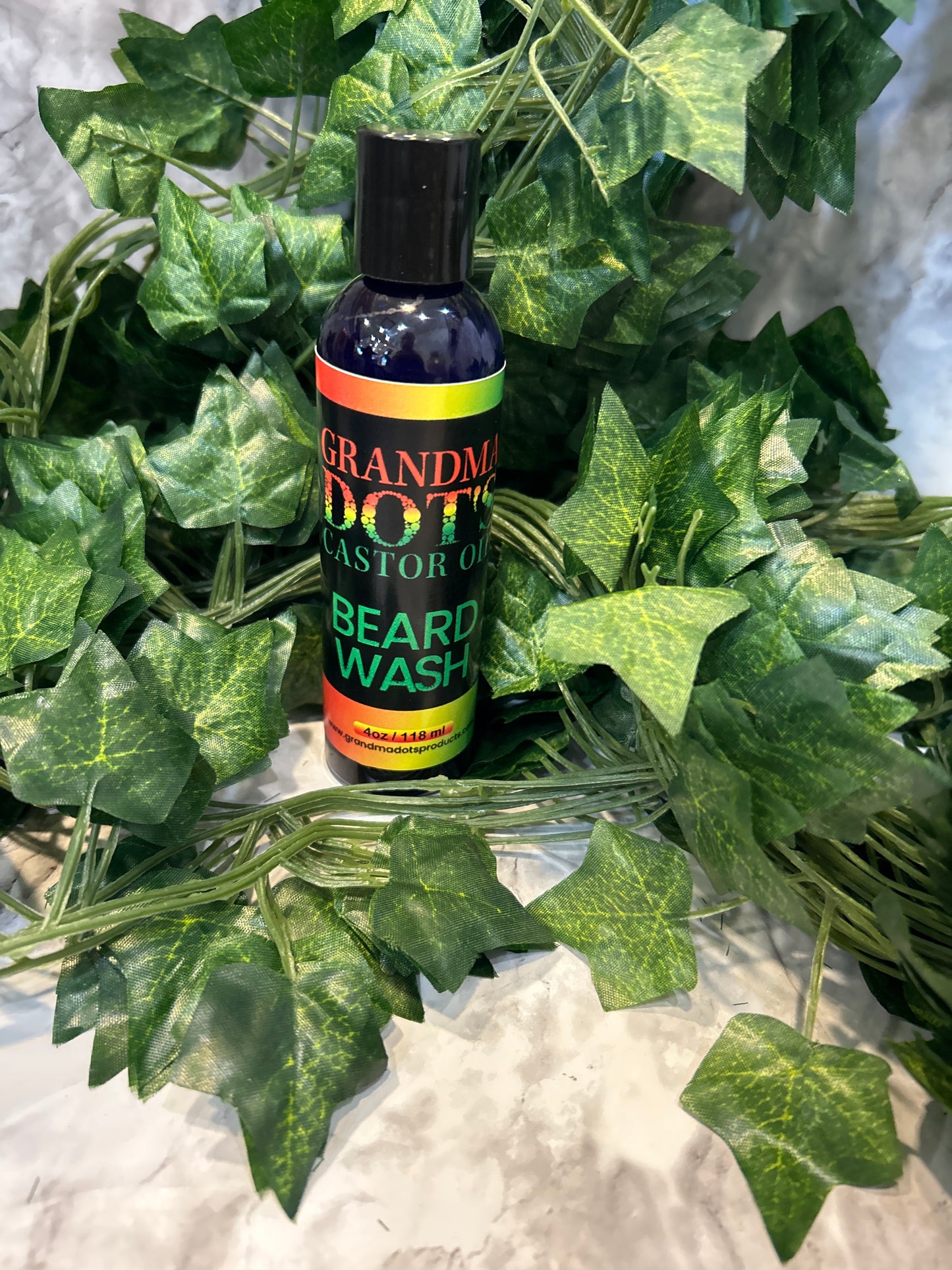 Grandma Dot’s Castor Oil “Beard Wash”
