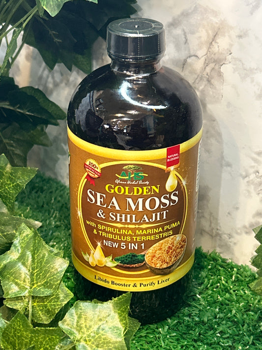 Golden Sea Moss & Shilajit Bitters