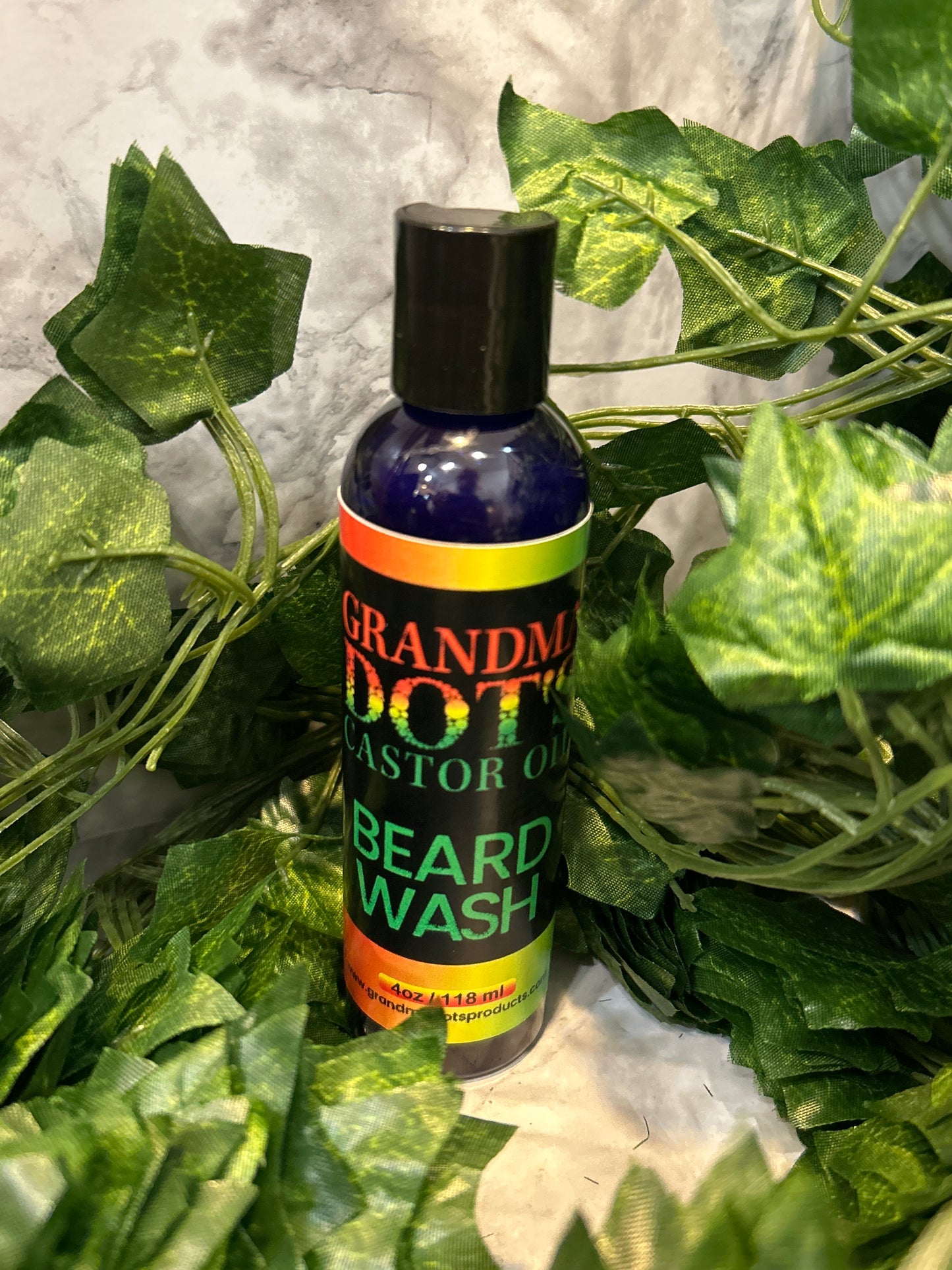 Grandma Dot’s Castor Oil “Beard Wash”