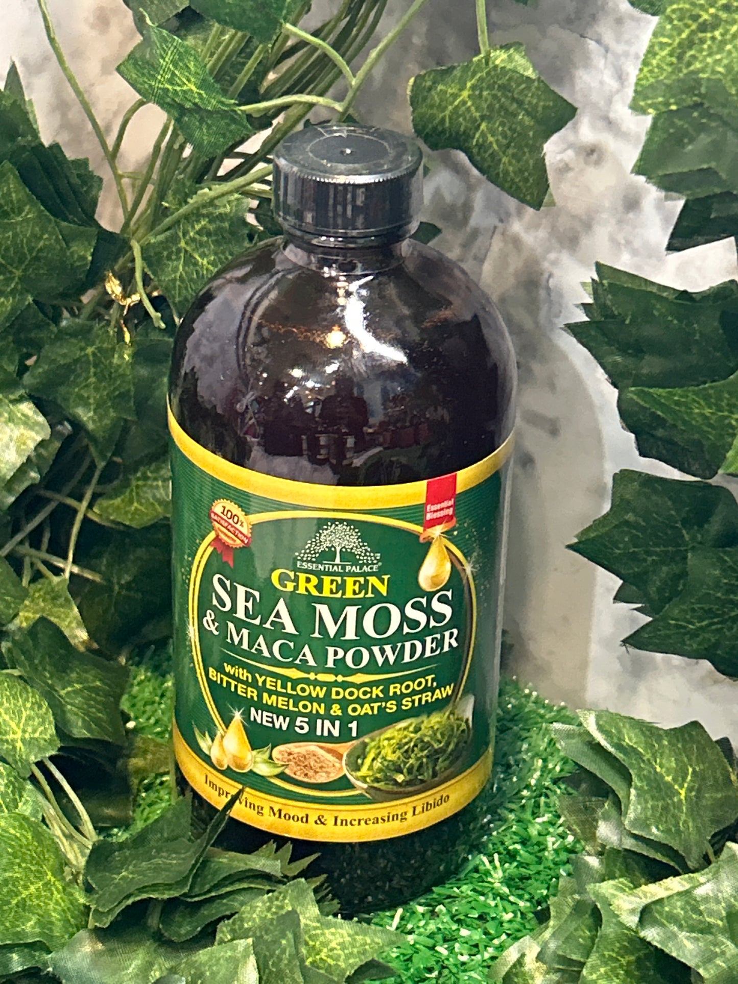 Green Sea Moss & Maca Powder Bitter