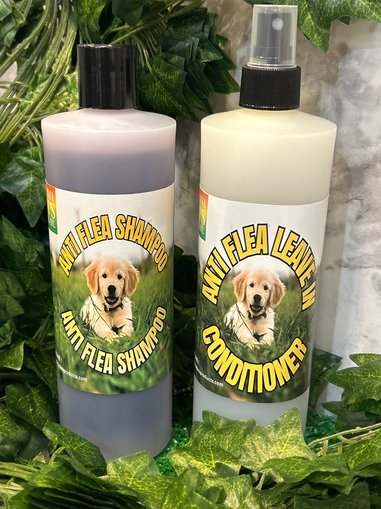 Grandma Dot’s Castor Oil “Anti Flea Shampoo & Conditioner Set”