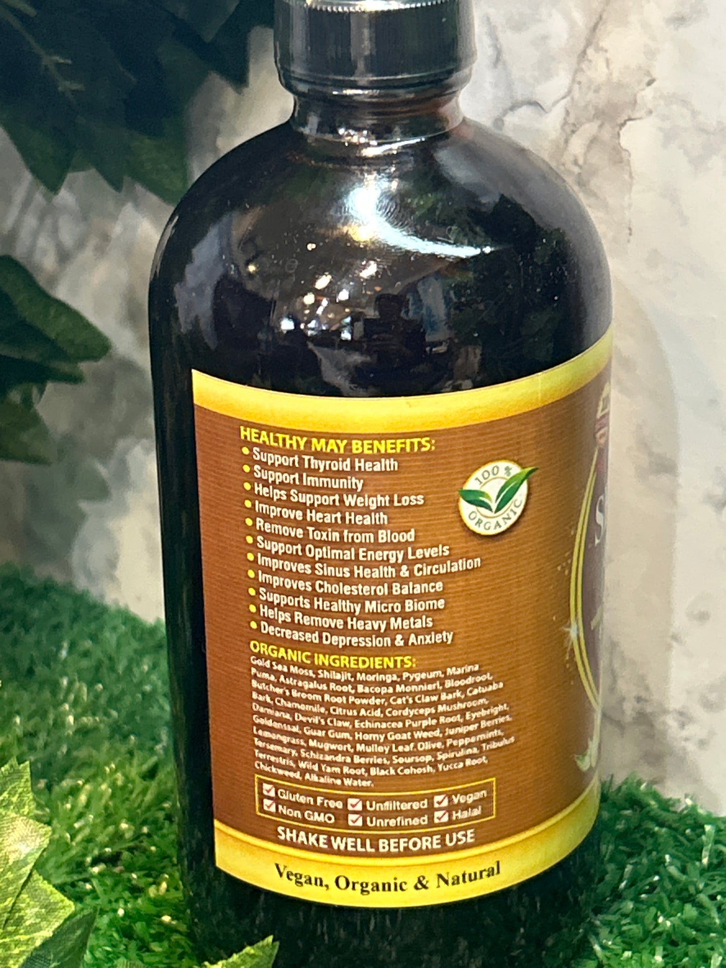 Golden Sea Moss & Shilajit Bitters