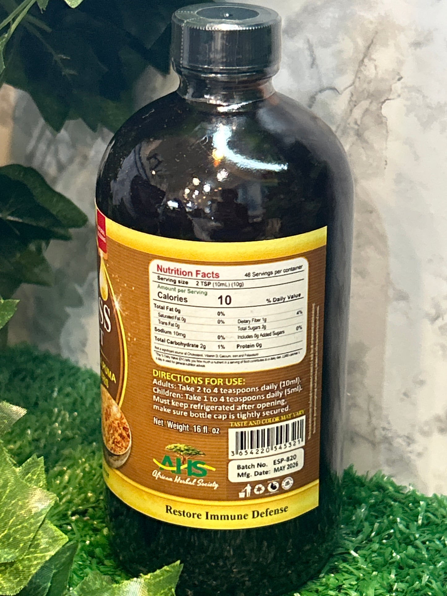 Golden Sea Moss & Shilajit Bitters