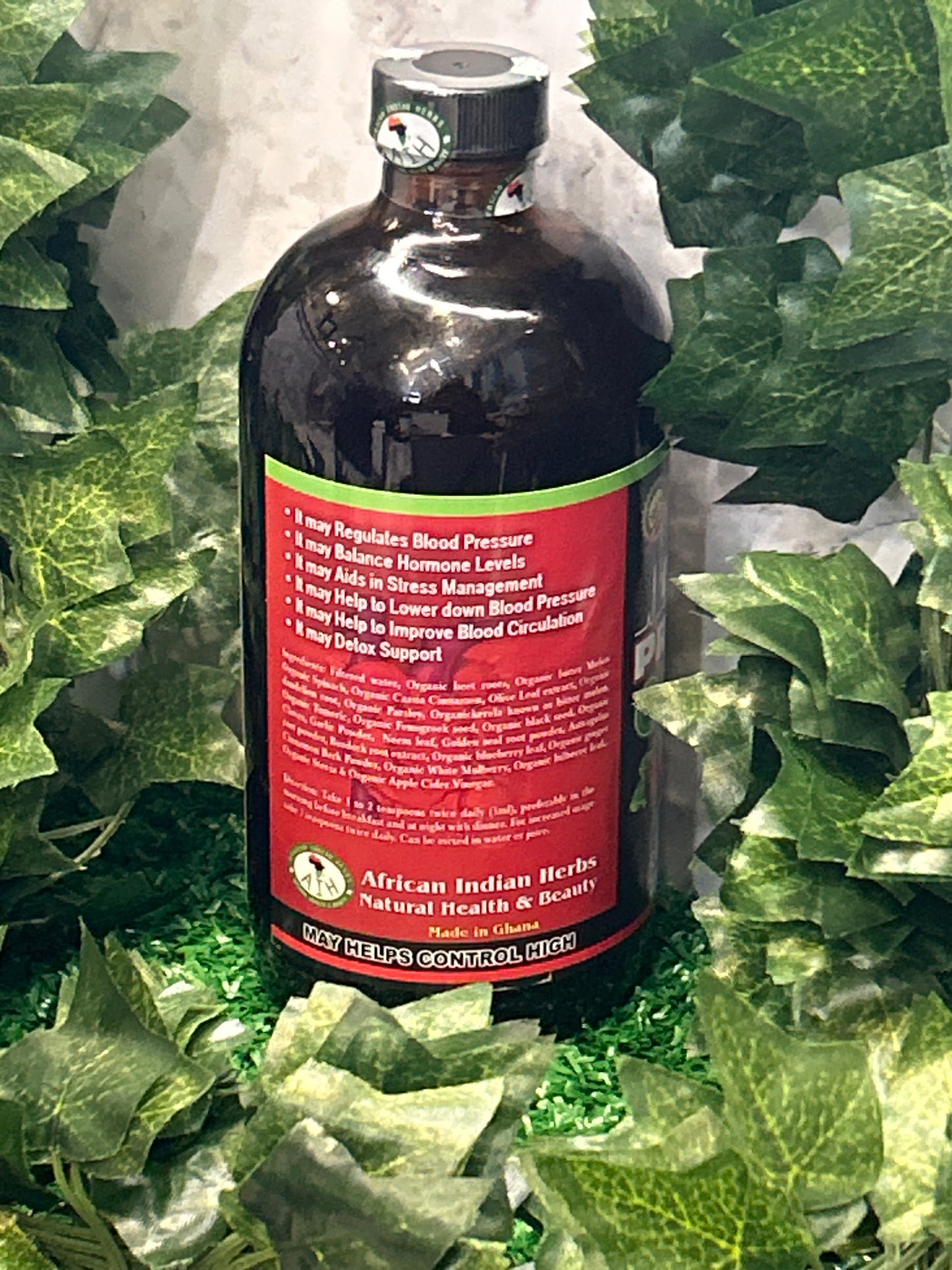 Organic Blood Pressure Formula Bitter