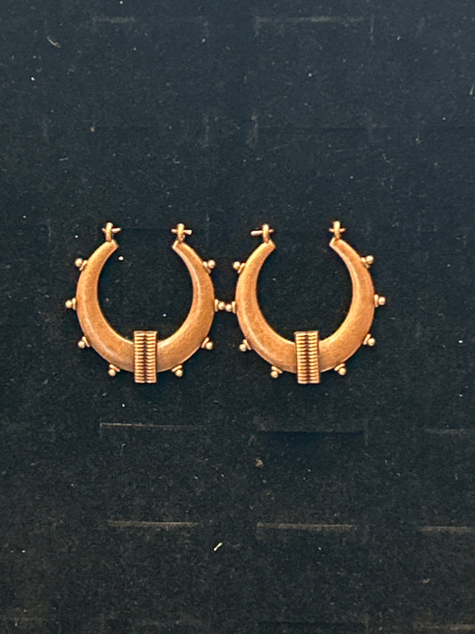 Copper Boho Earrings