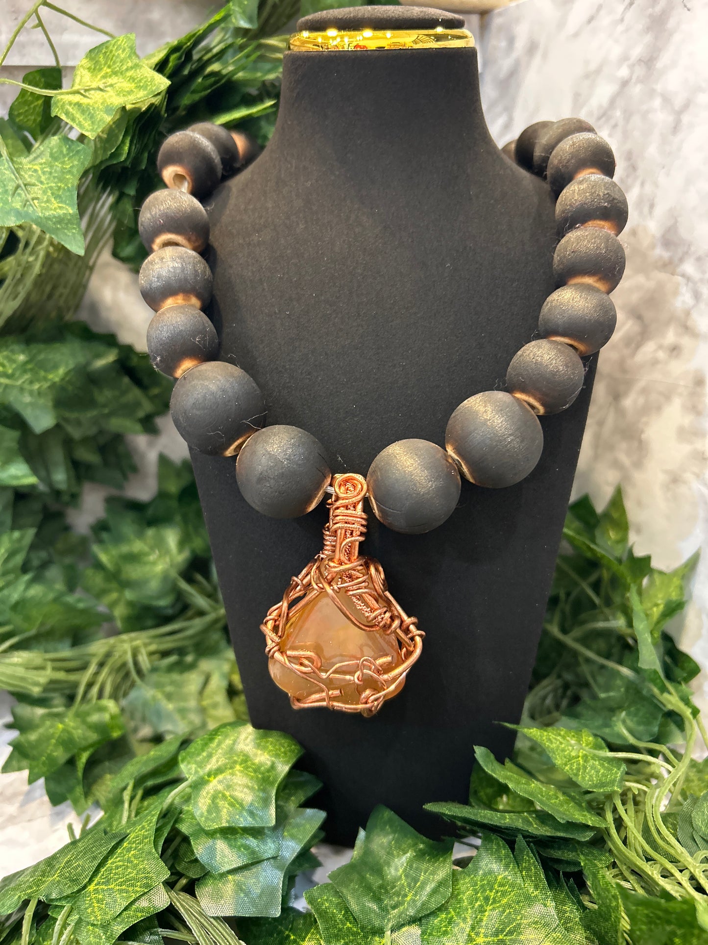 Necklace w/ Crystal