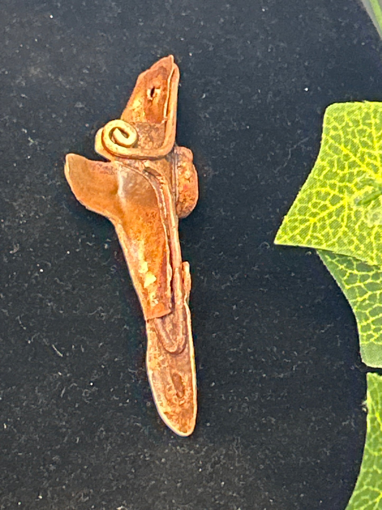 Finger Nail Artifact Ring