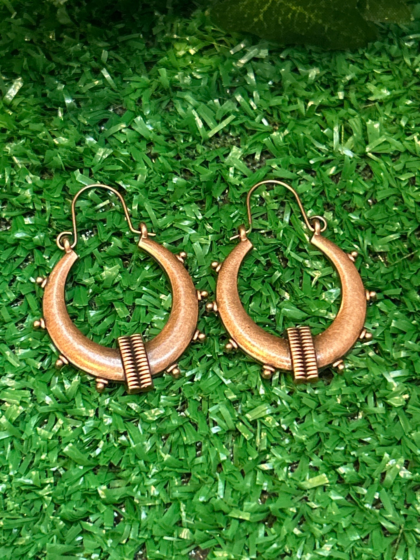 Copper Boho Earrings