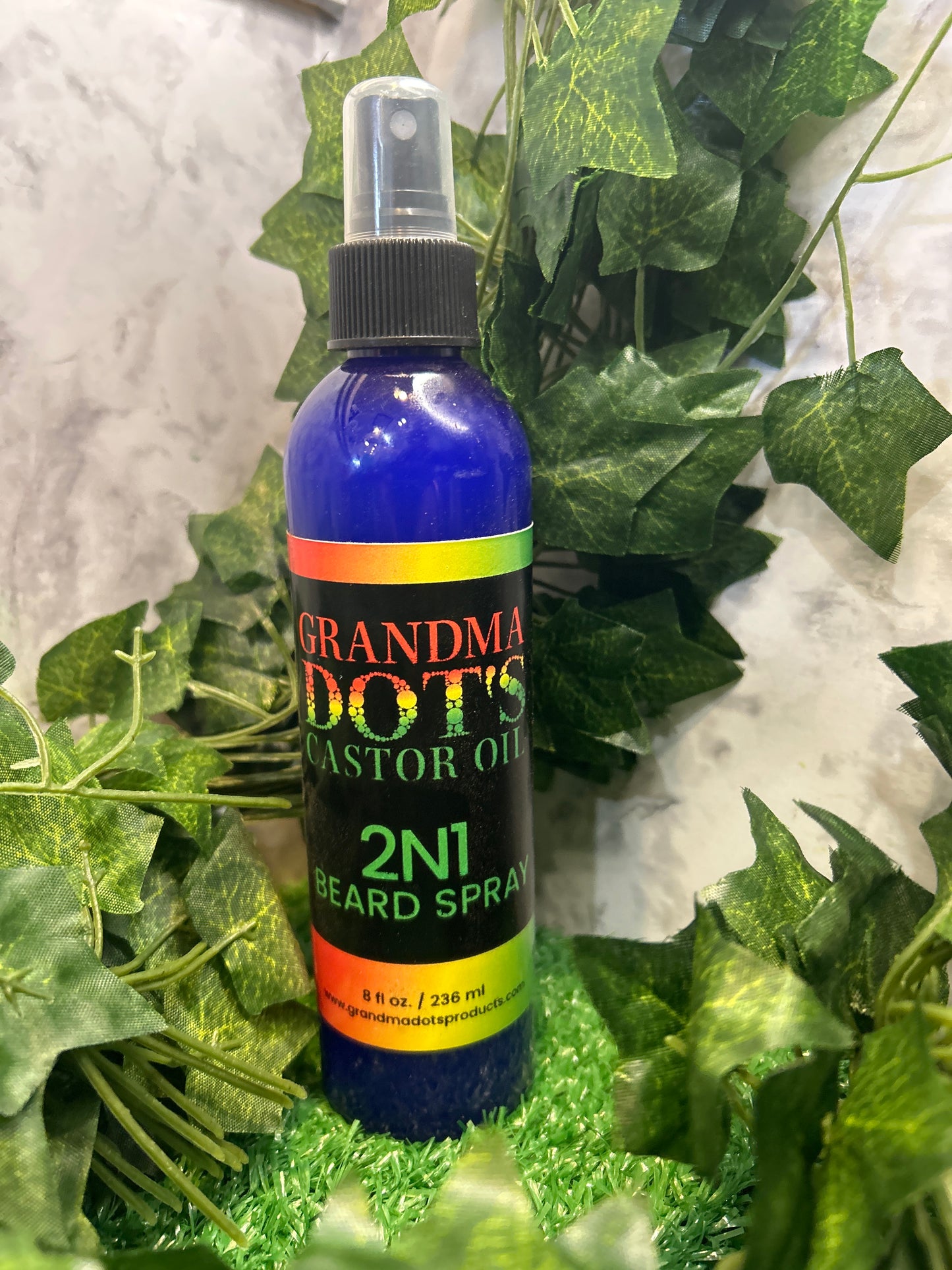 Grandma Dot’s Castor Oil “2N1 Beard Spray”