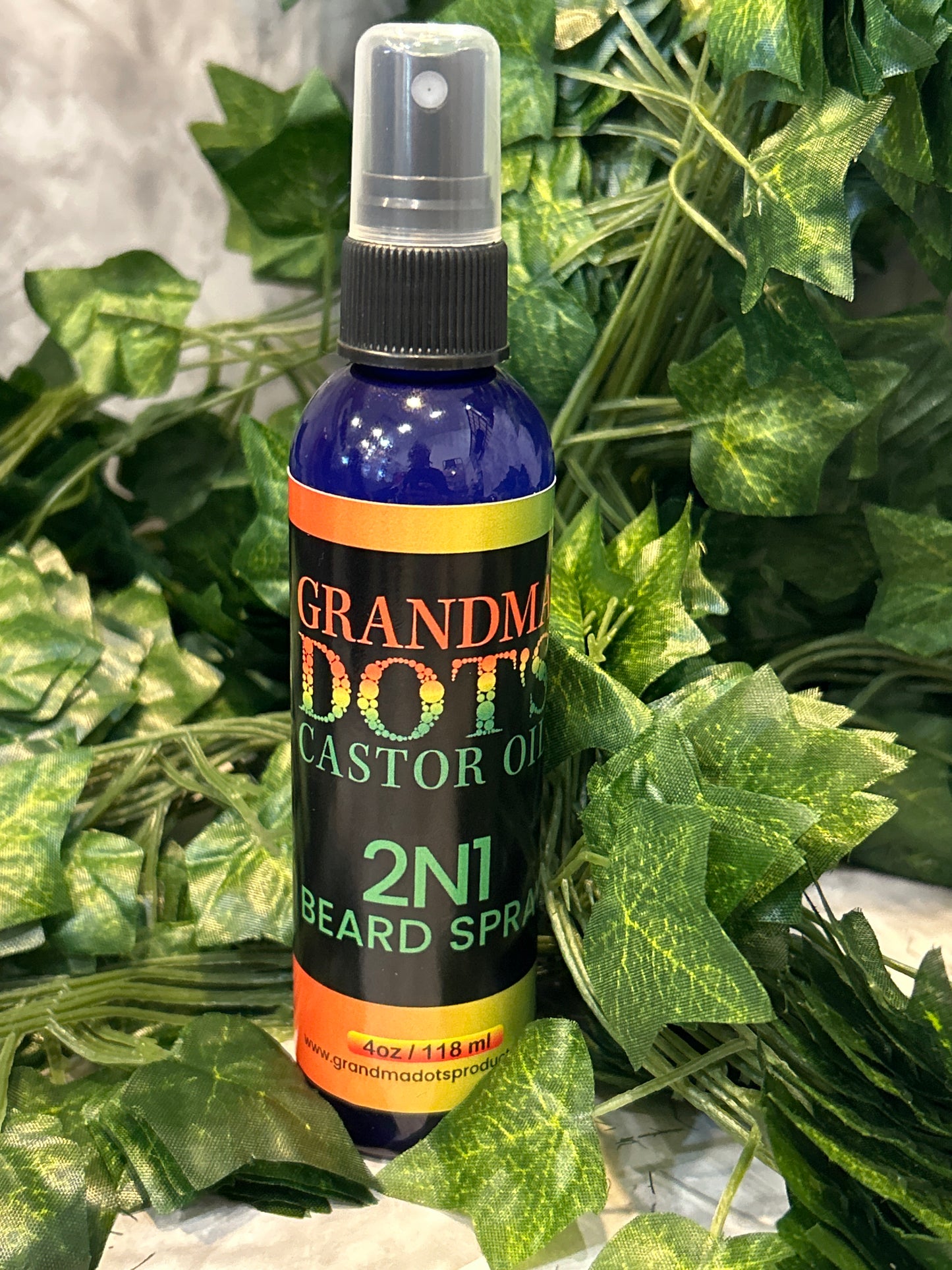 Grandma Dot’s Castor Oil “2N1 Beard Spray”
