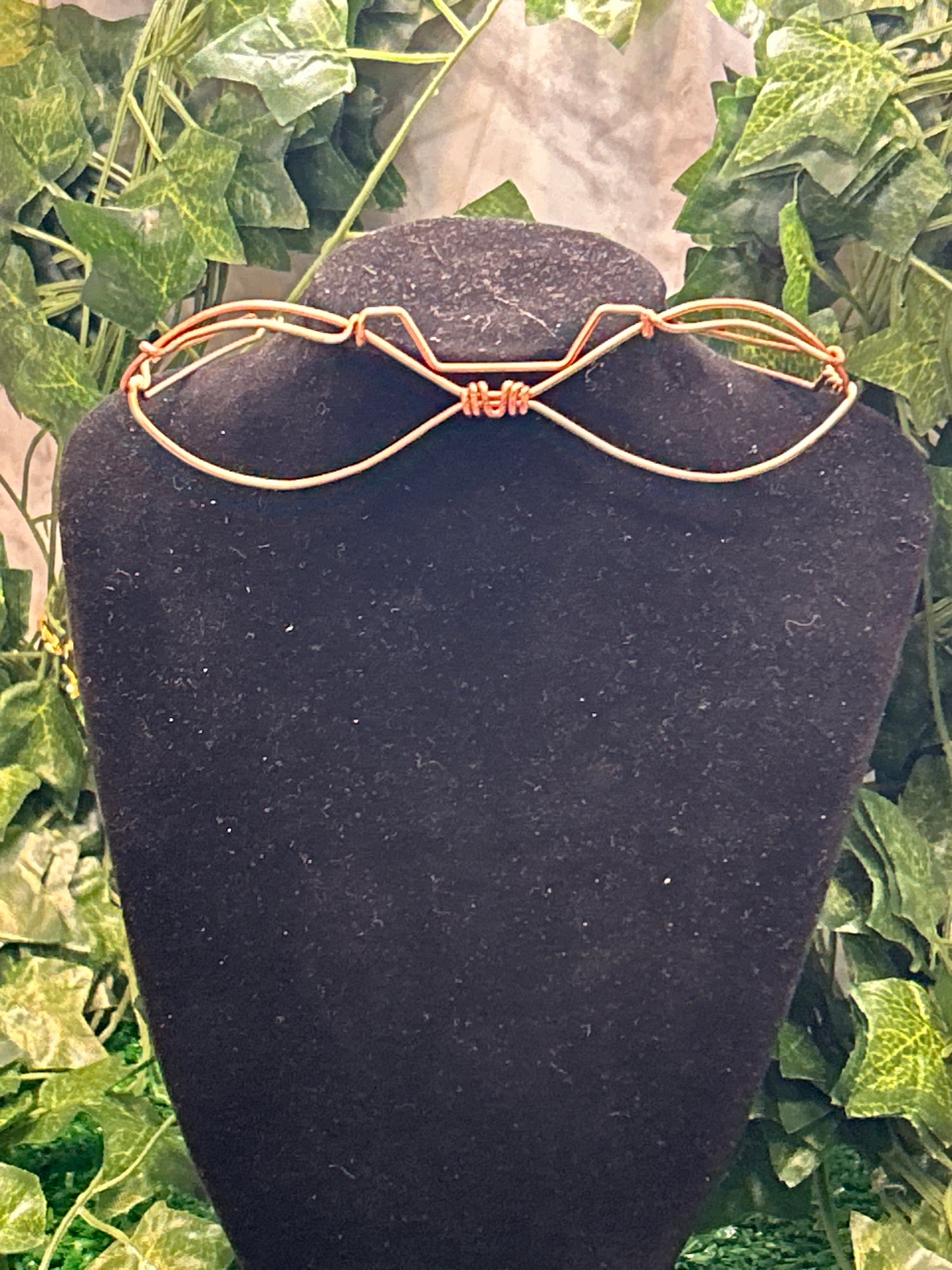 Copper Glasses Eye Shaped