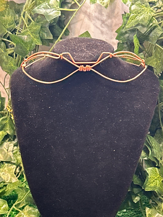 Copper Glasses Eye Shaped