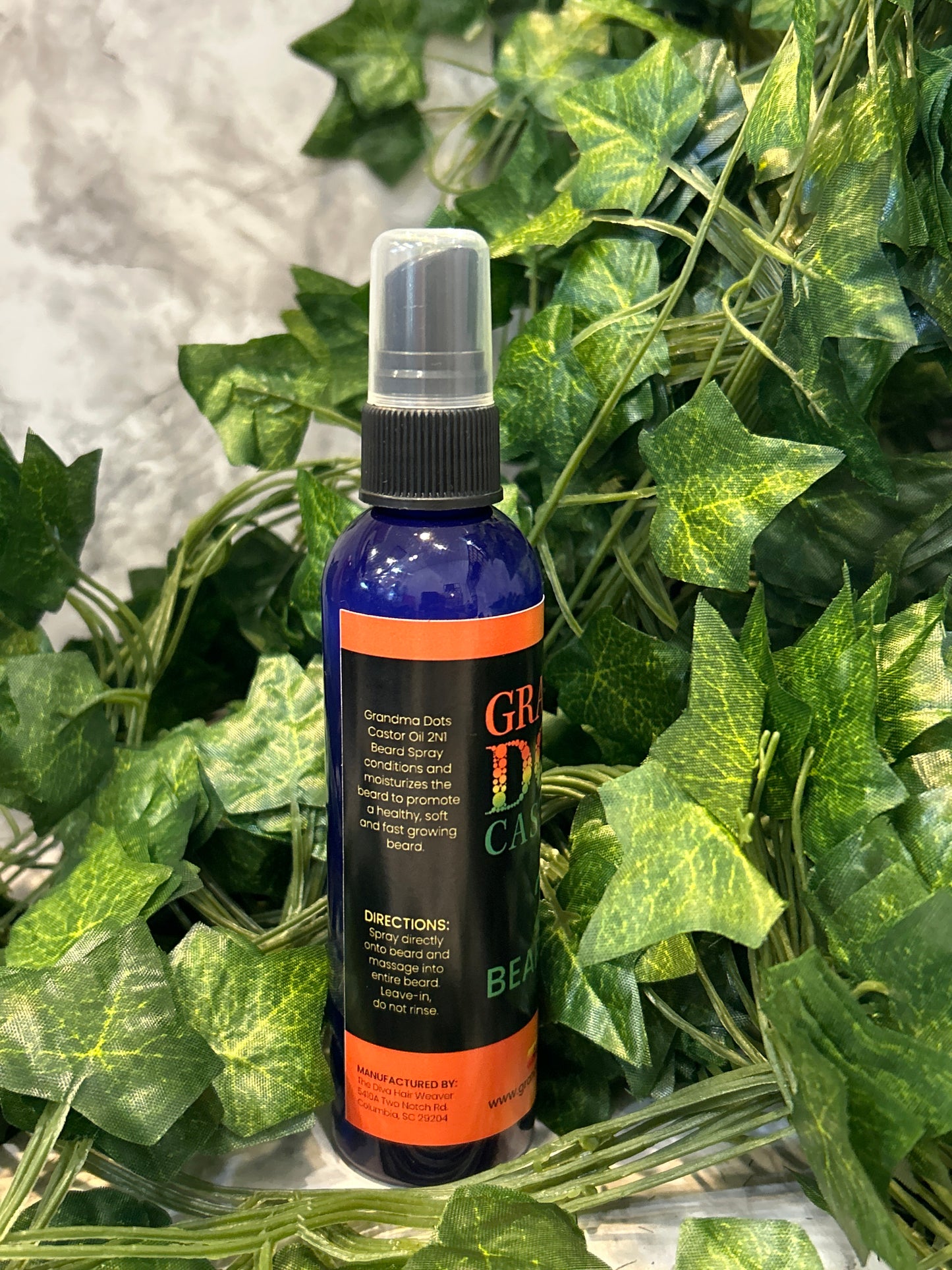 Grandma Dot’s Castor Oil “2N1 Beard Spray”