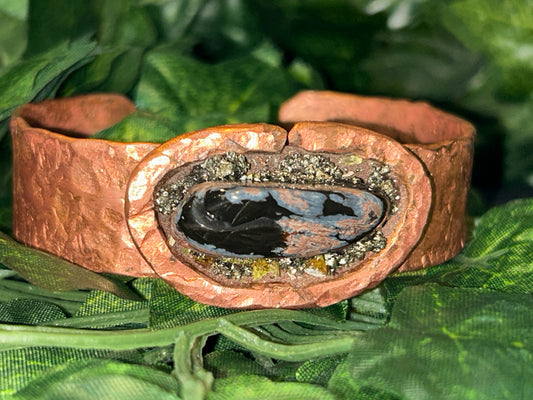 Crystal Copper Bracelet