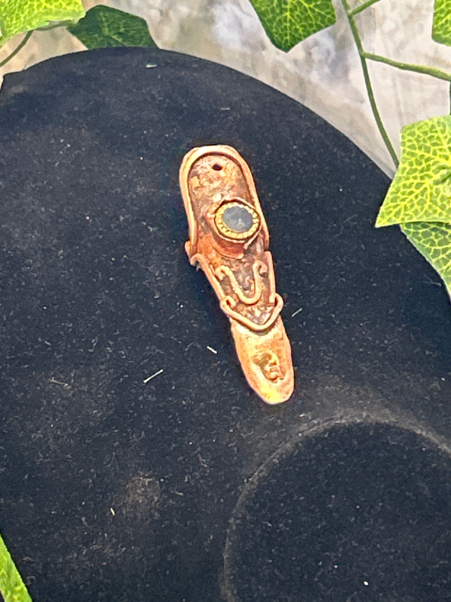 Finger Nail Artifact Ring