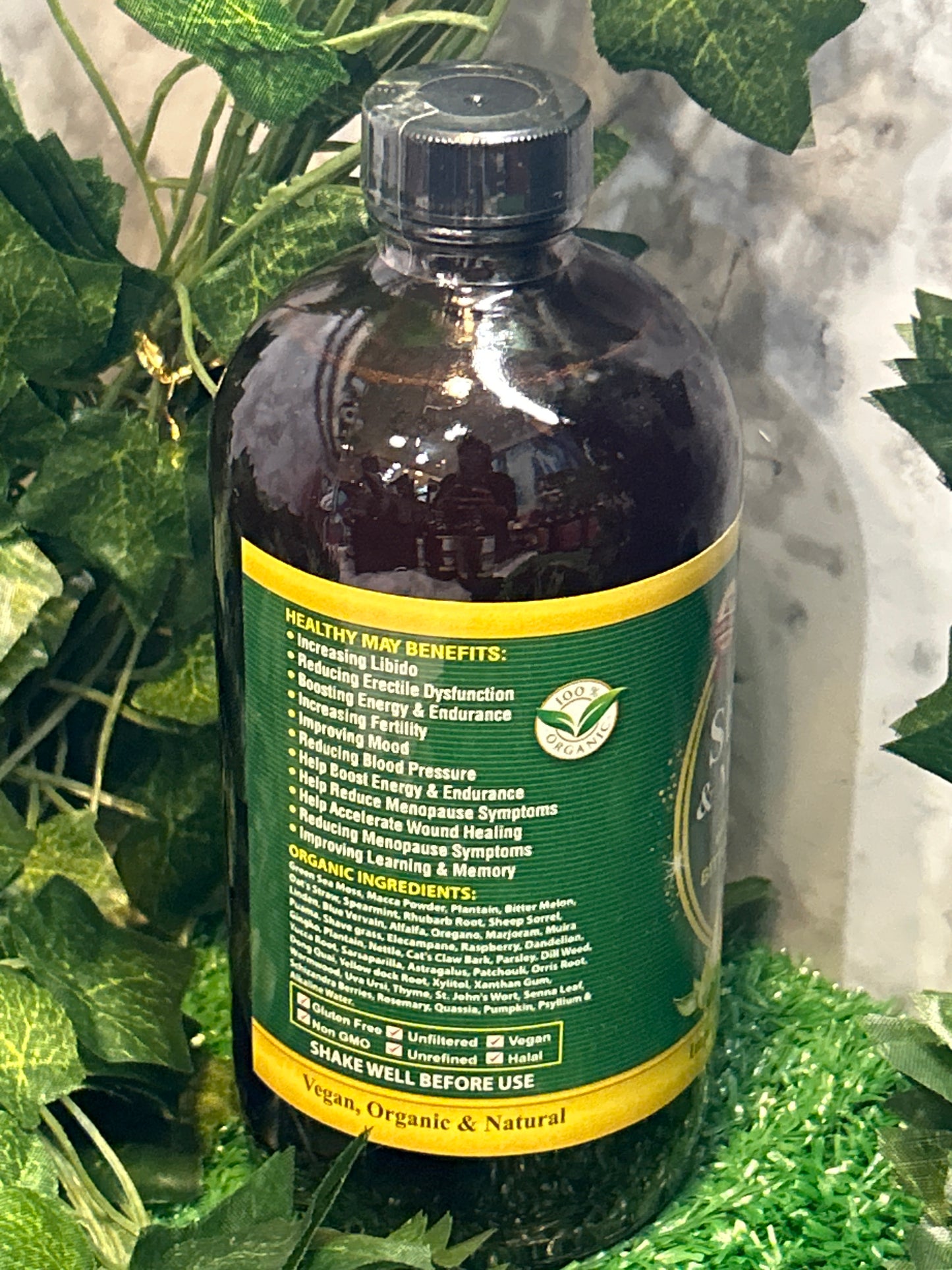 Green Sea Moss & Maca Powder Bitter