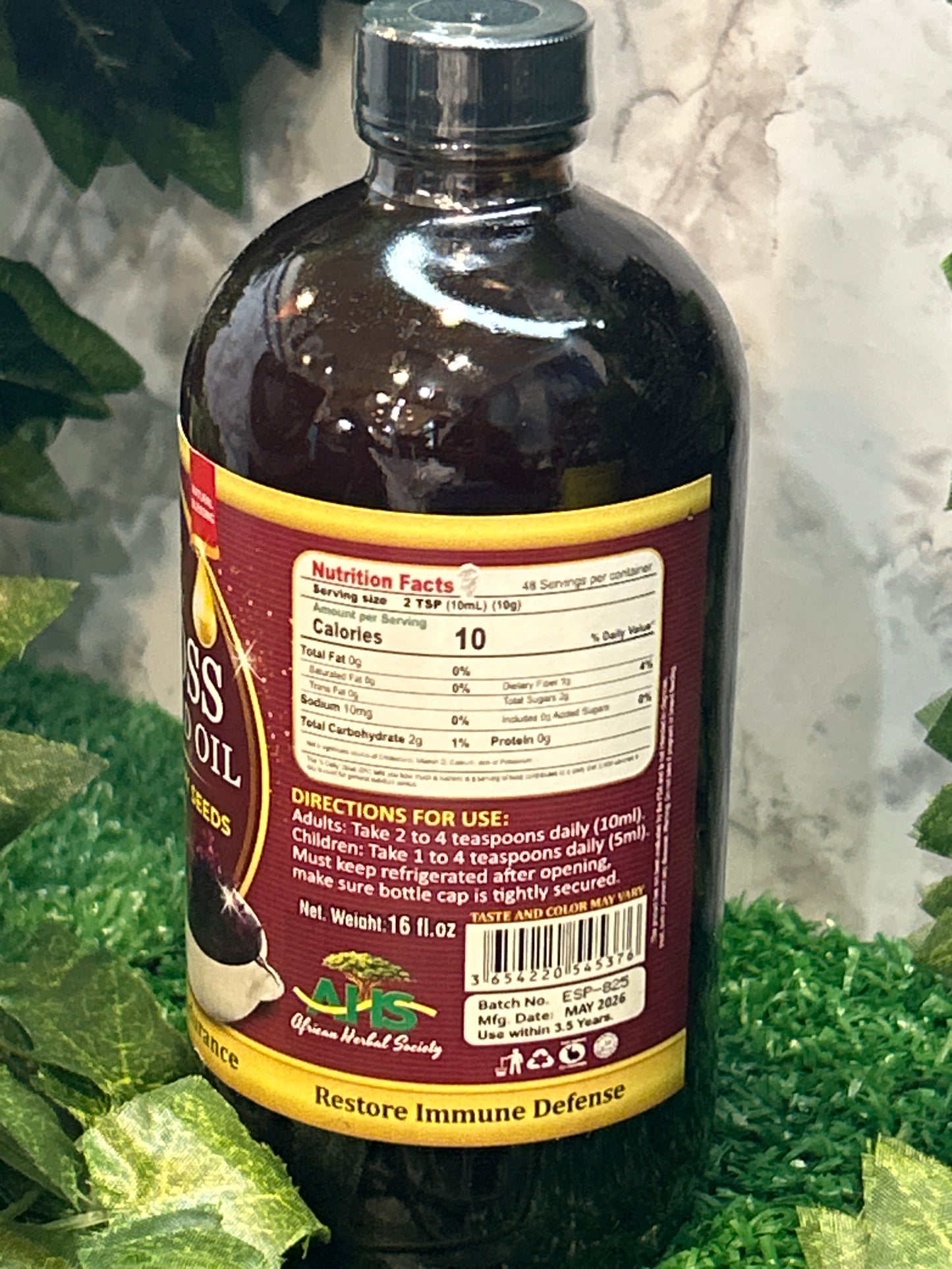Sea Moss & Black Seed Oil Bitters