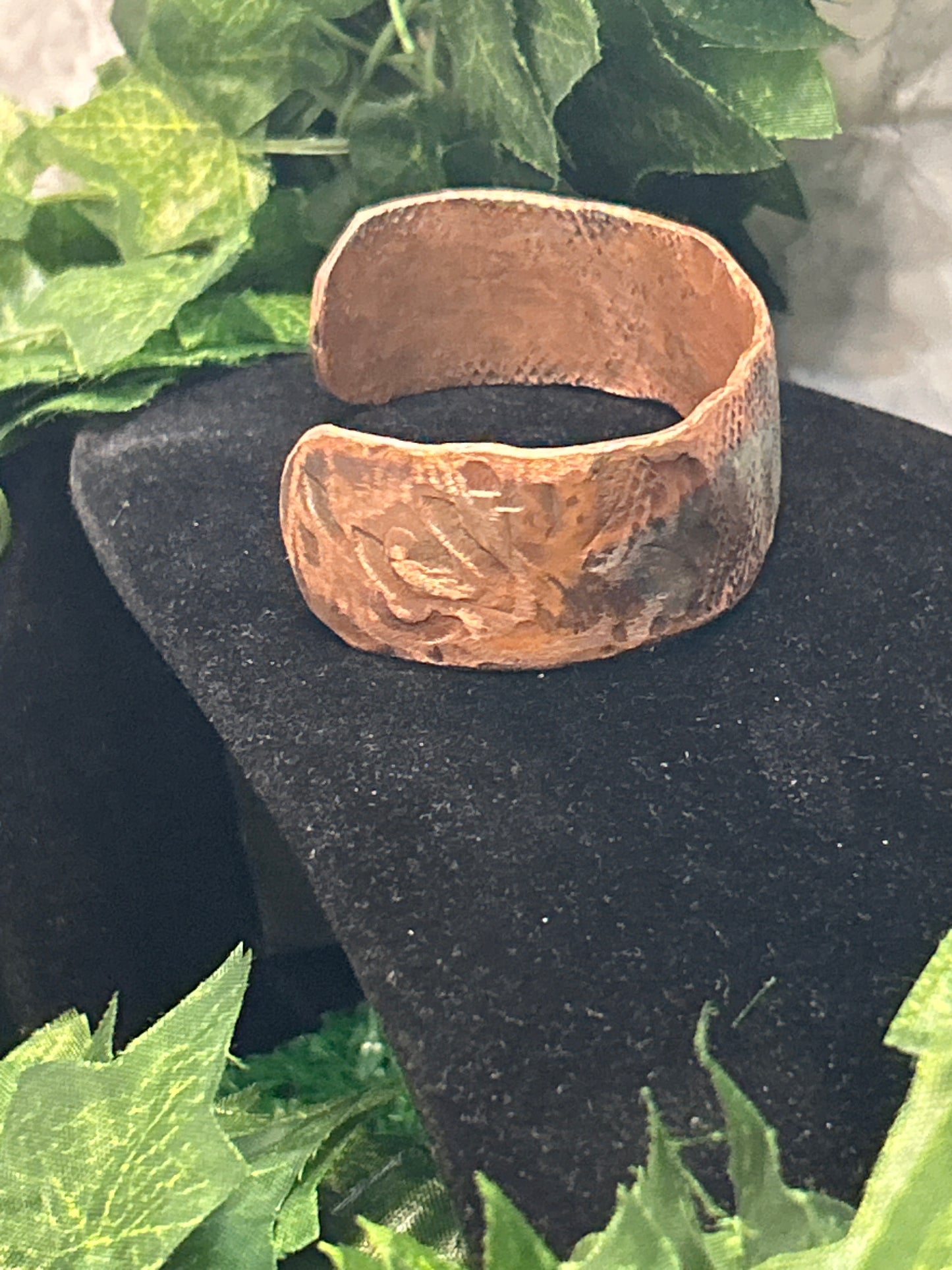 Patina Copper Bracelet