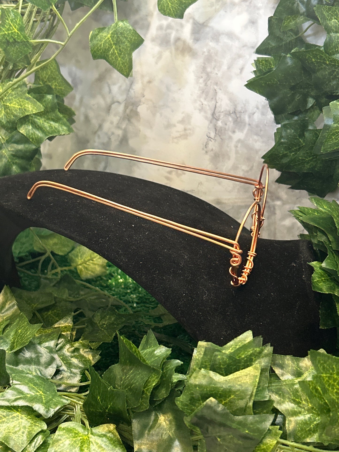 Copper Round Glasses