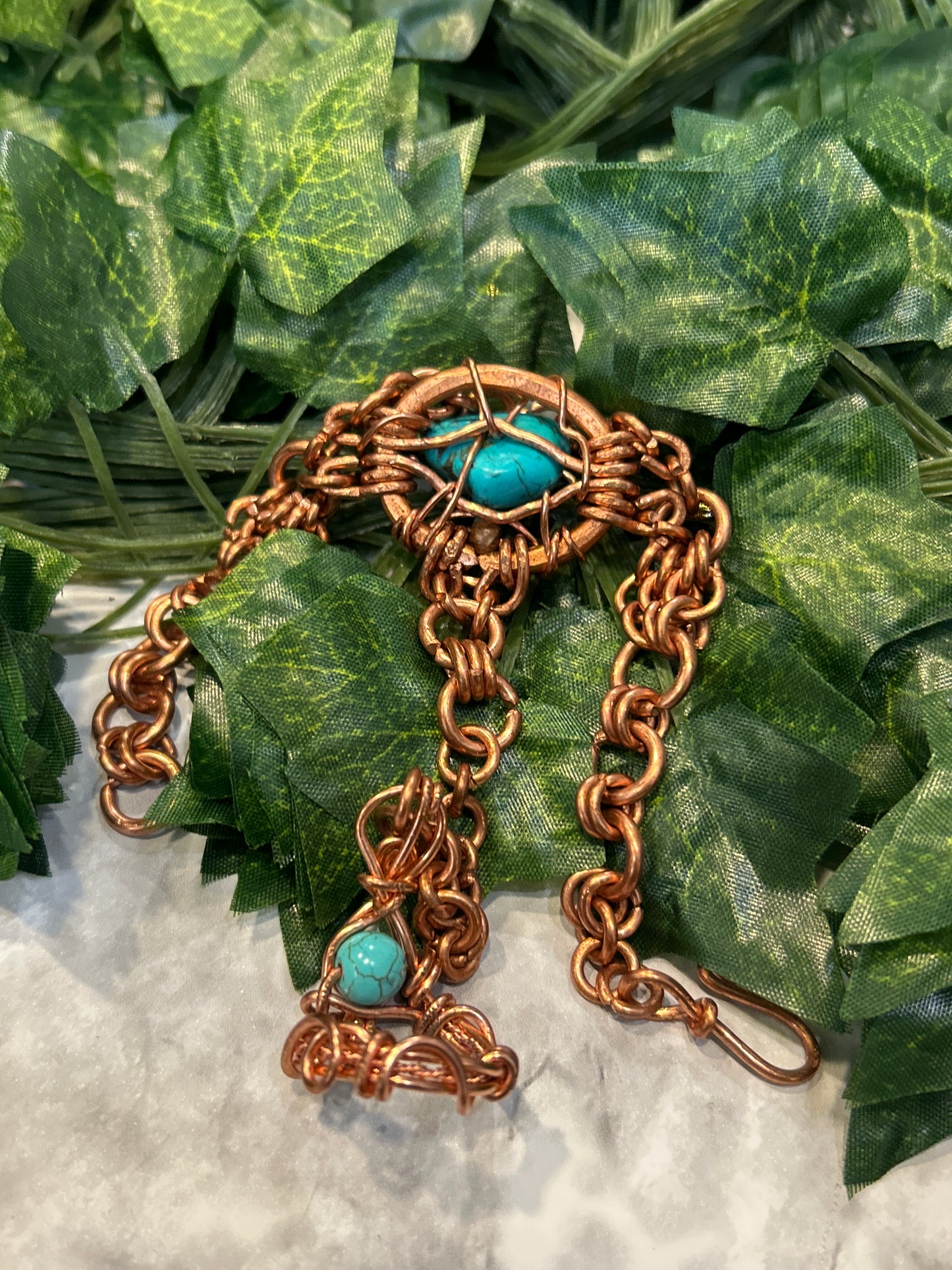 Turquoise Bracelet Ring
