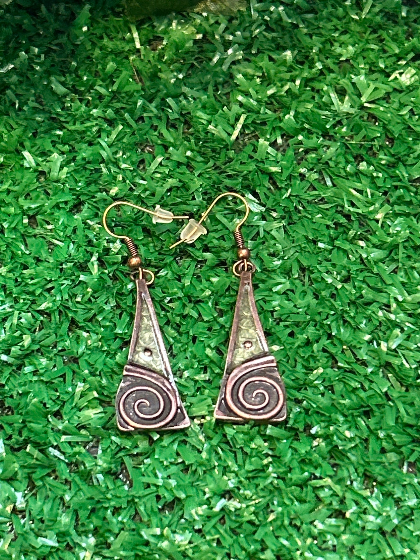 Copper Boho Earrings