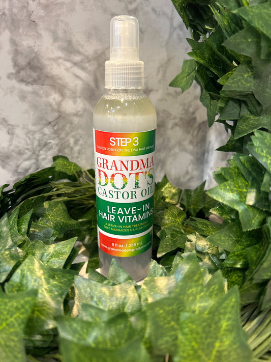 Grandma Dot’s Castor Oil “Leave-In Hair Vitamins”