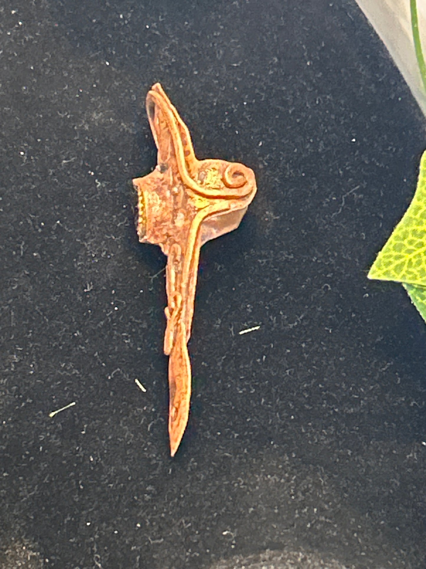 Finger Nail Artifact Ring