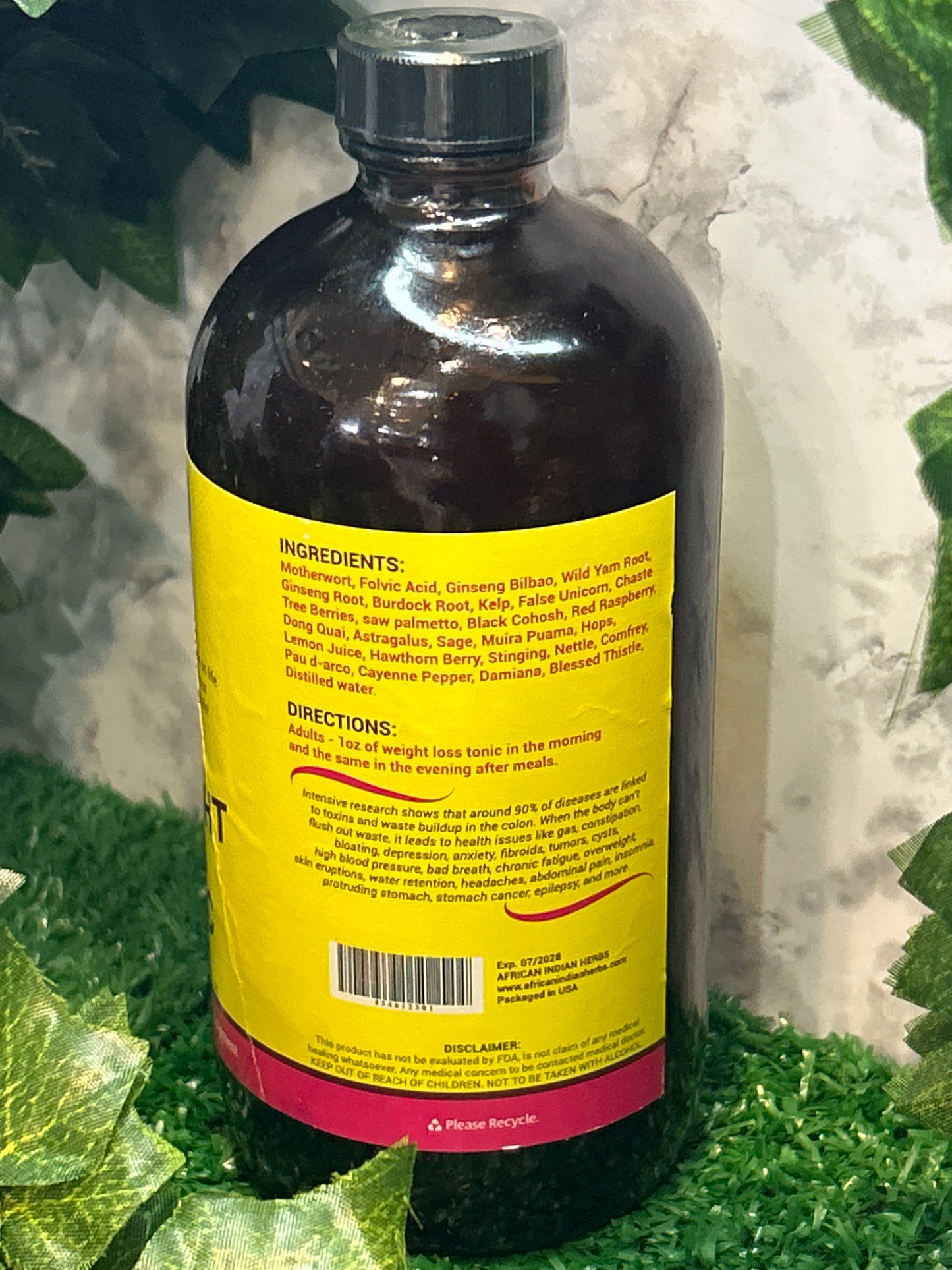 All Natural Weight Loss Tonic Bitters