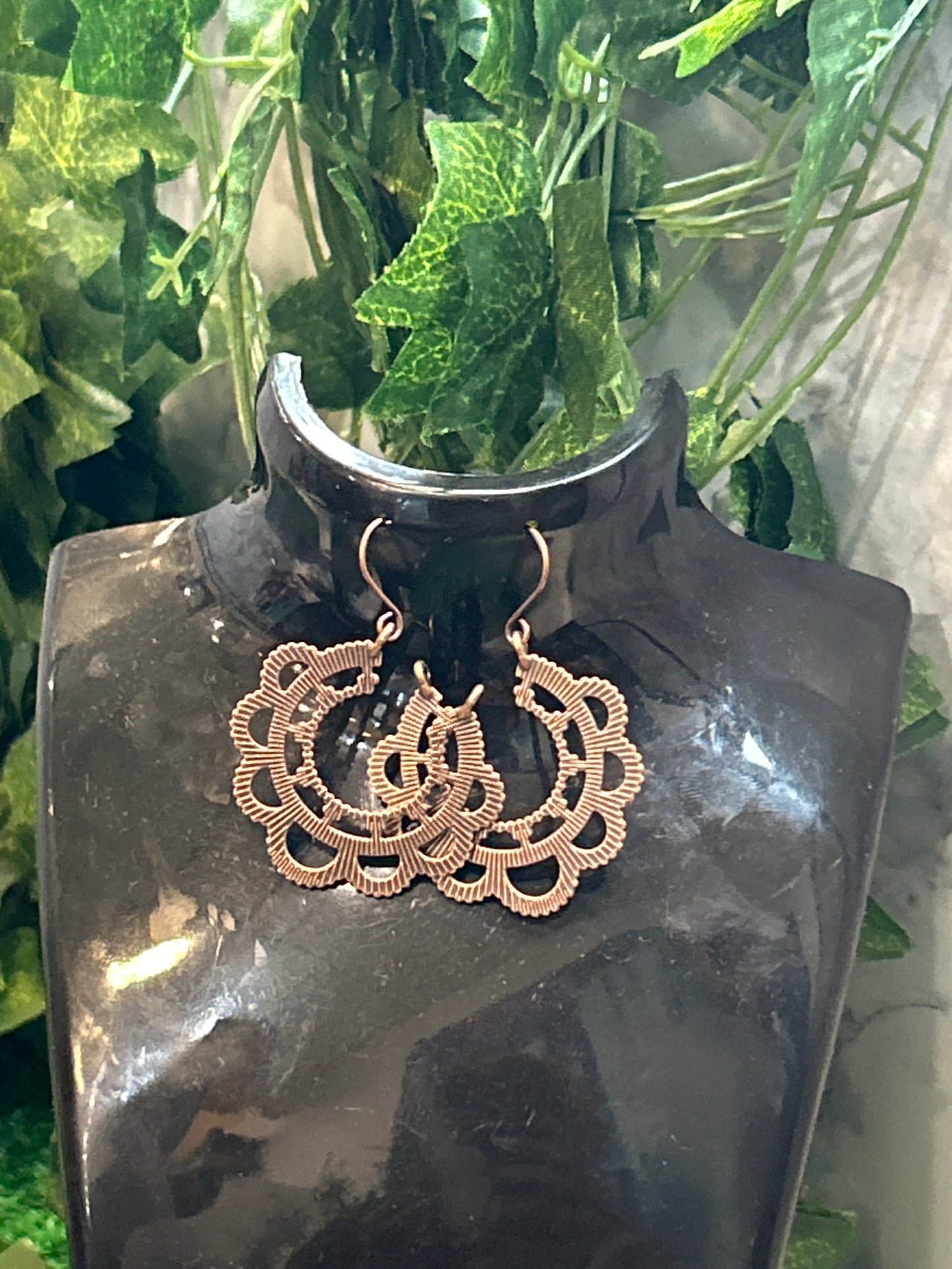 Copper Boho Earrings