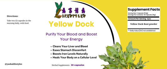 Yellow Dock Capsules