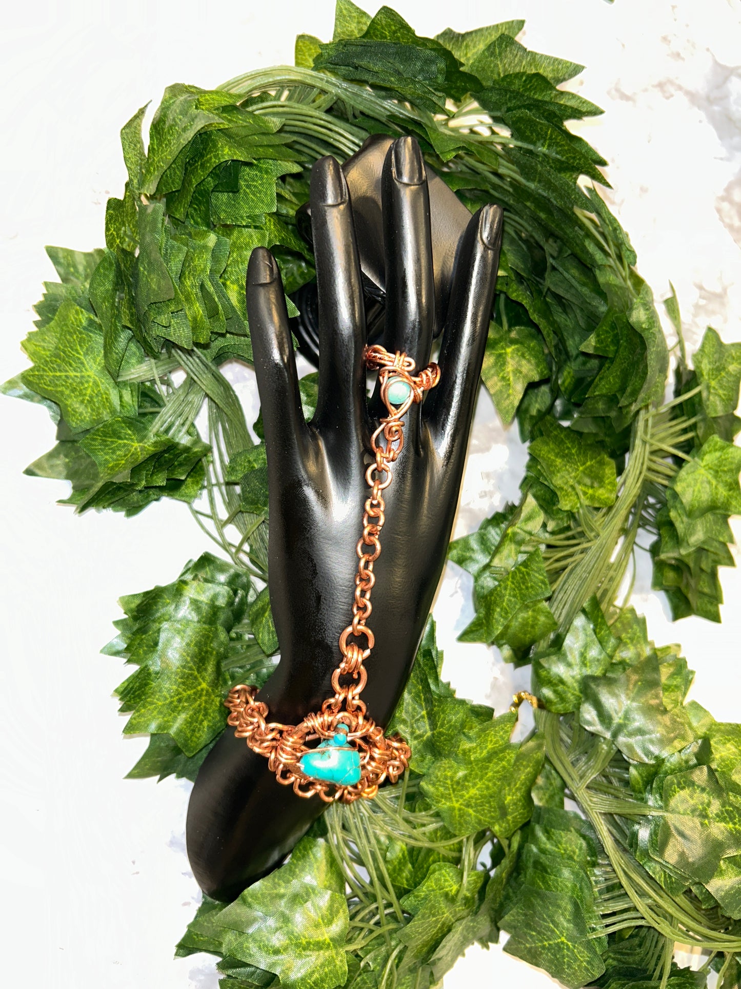 Turquoise Bracelet Ring