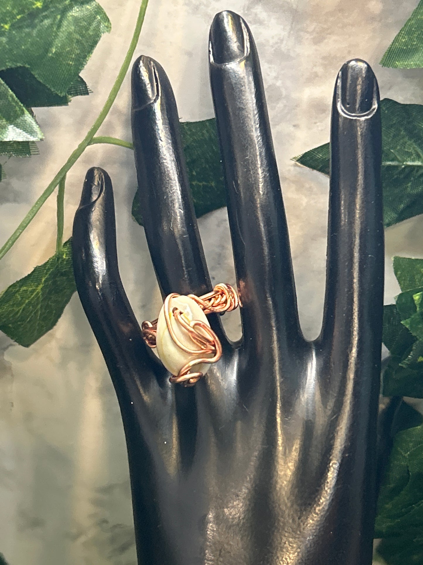 Copper Shell Ring