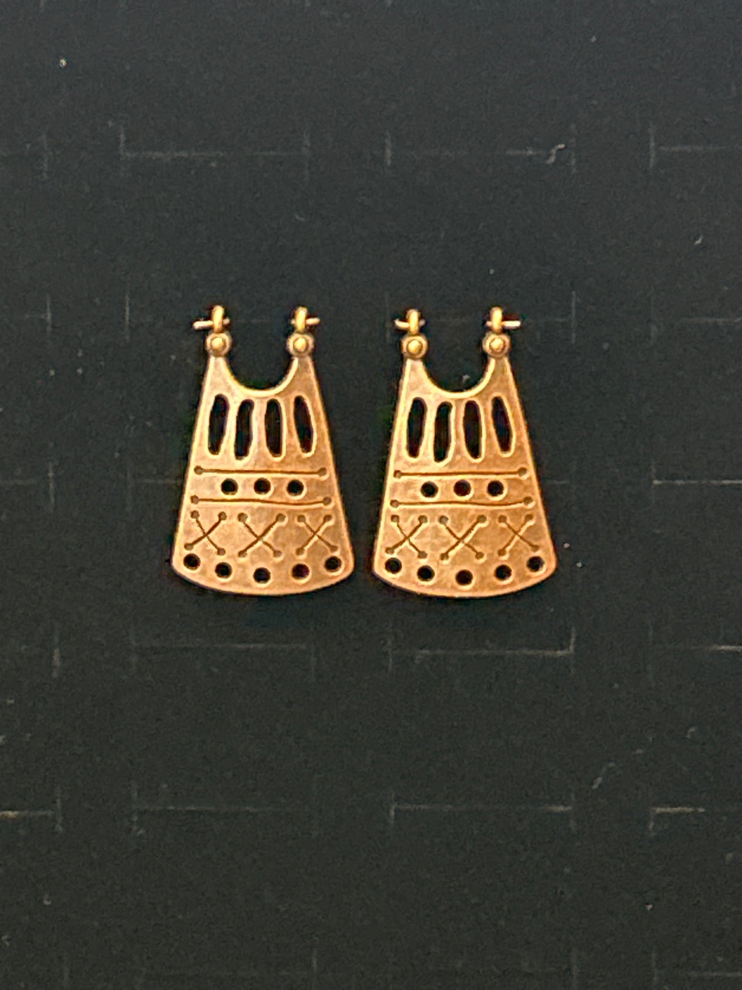 Copper Boho Earrings