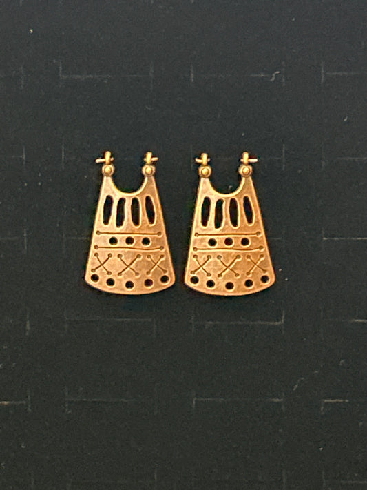 Copper Boho Earrings