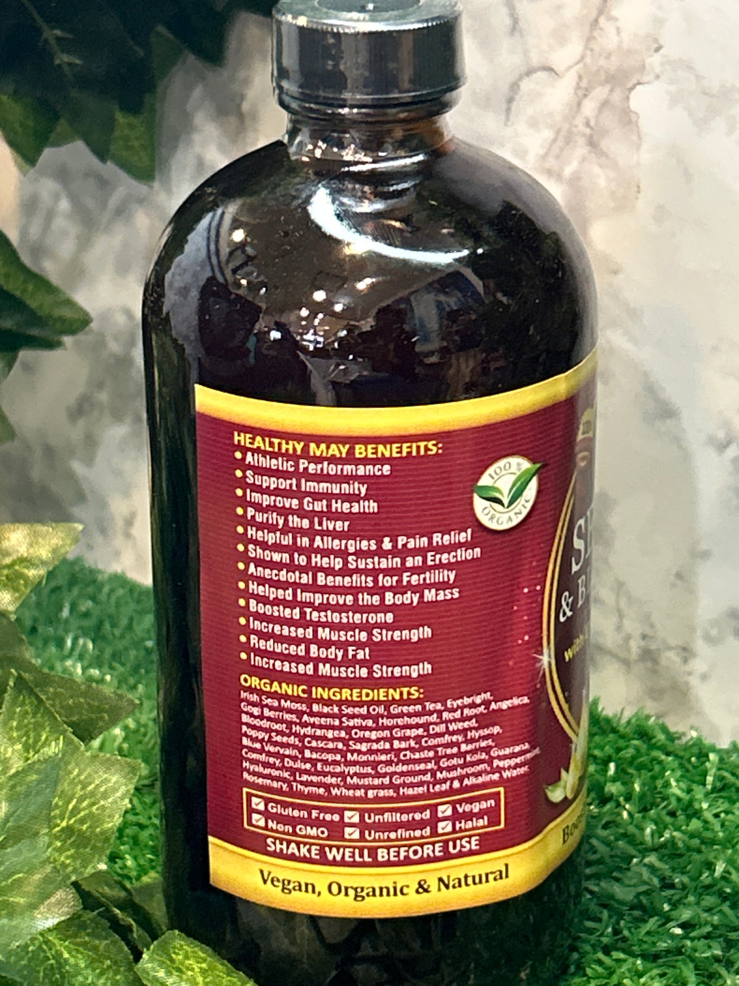 Sea Moss & Black Seed Oil Bitters