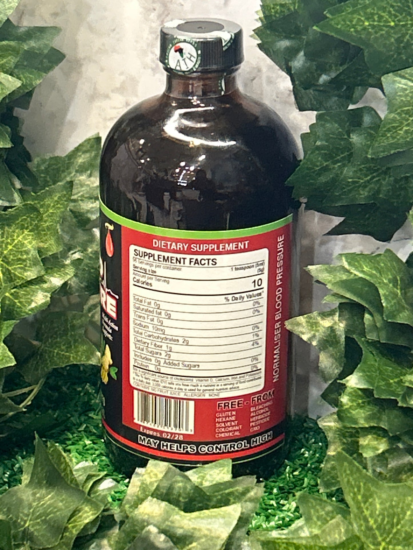 Organic Blood Pressure Formula Bitter
