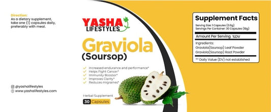 Soursop “Graviola” Capsules