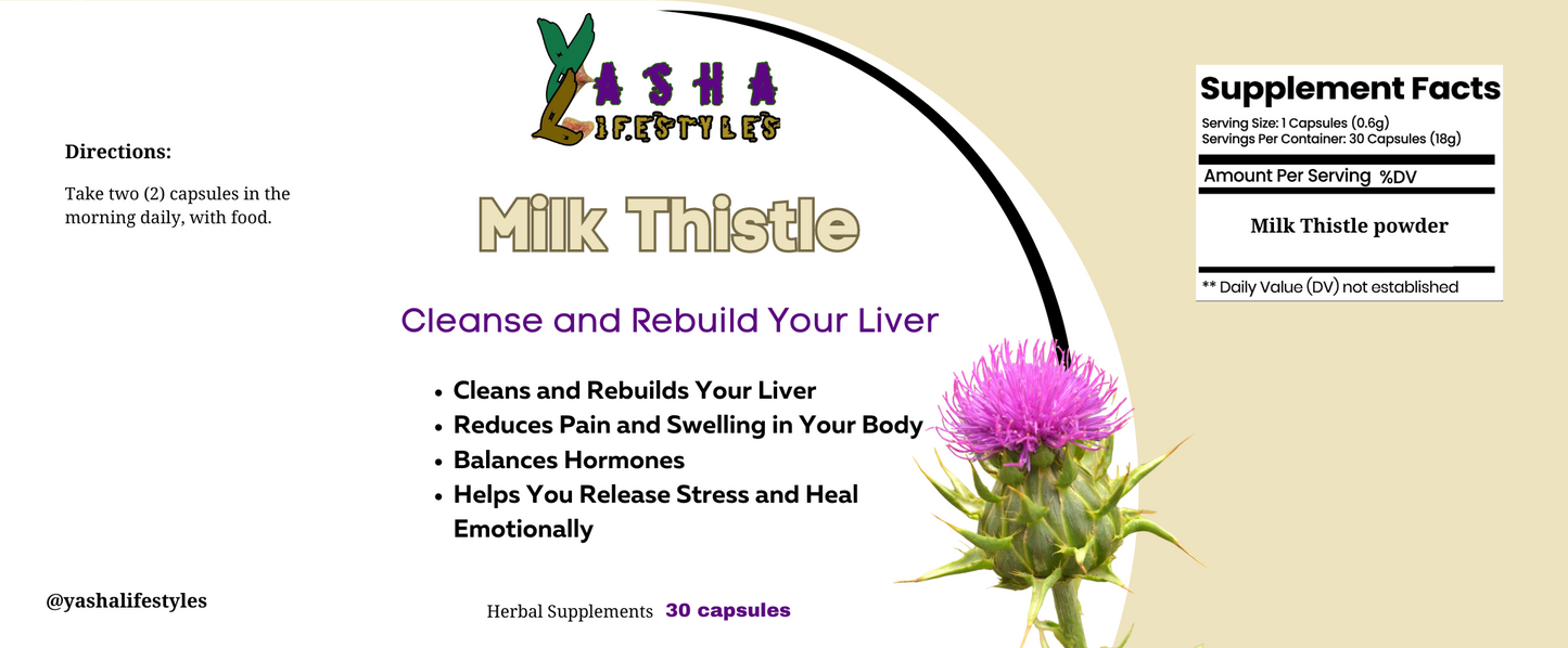 Milk Thistle Capsules