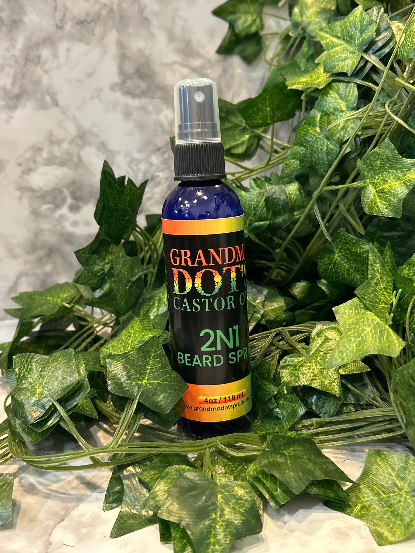 Grandma Dot’s Castor Oil “2N1 Beard Spray”
