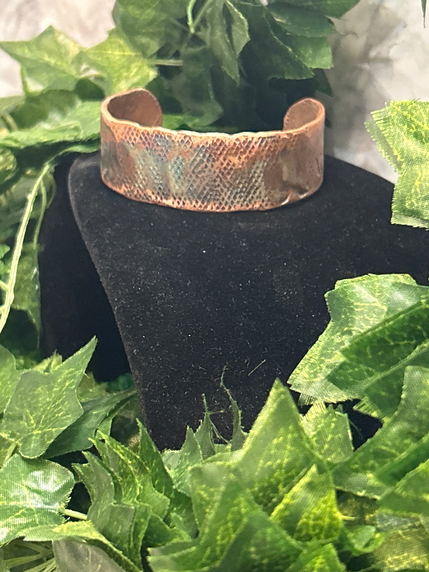 Patina Copper Bracelet