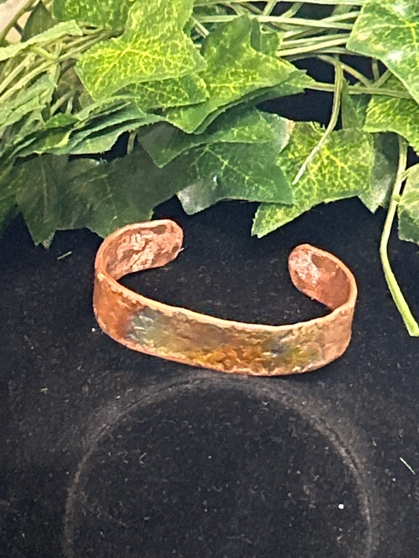Handmade Copper Patina Bracelet