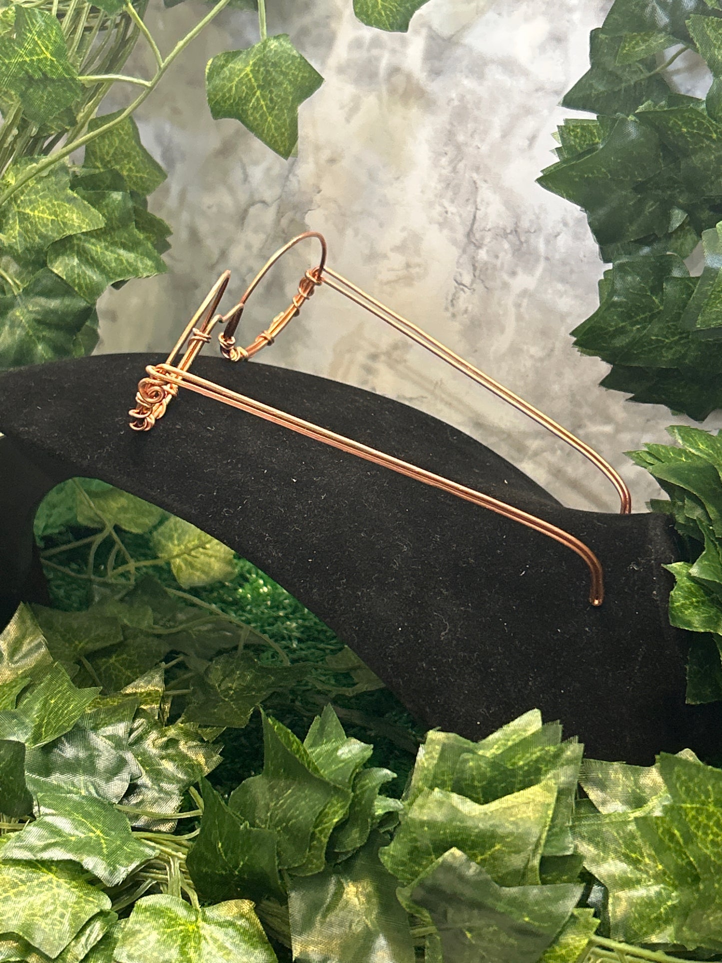 Copper Round Glasses